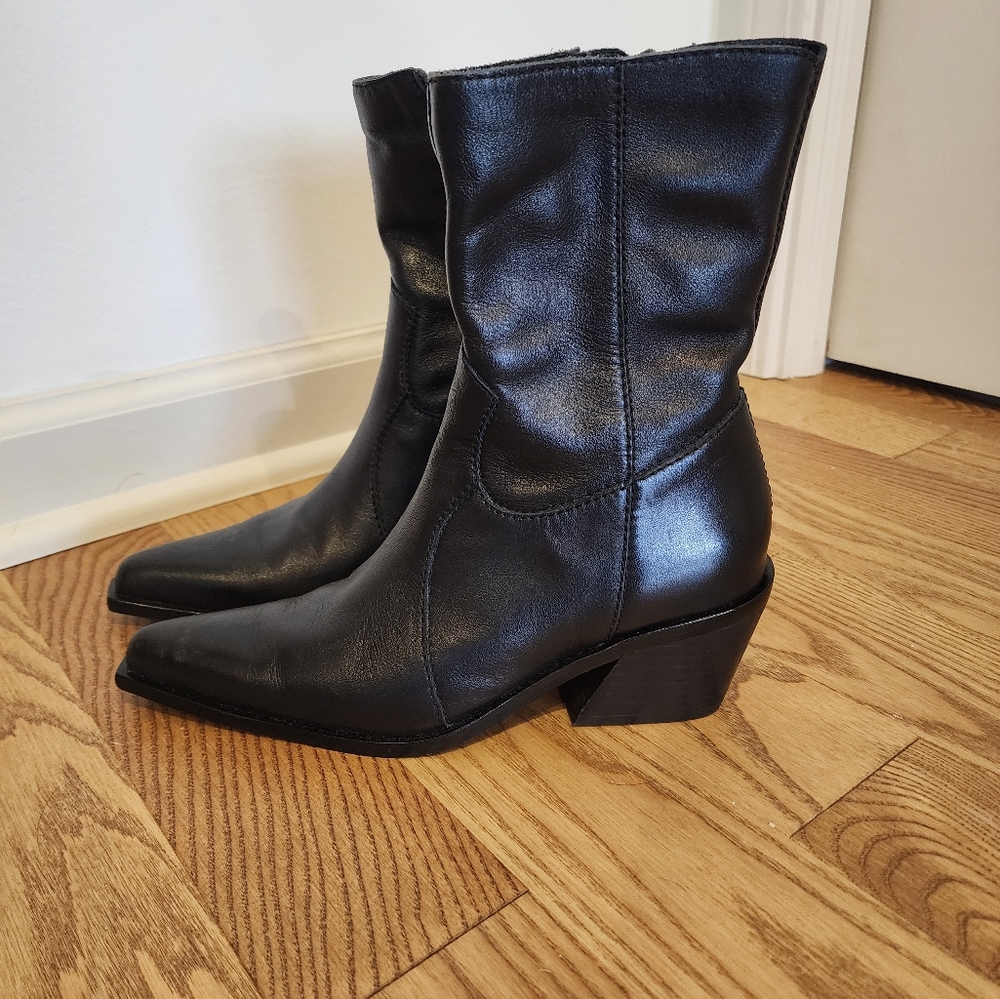 INTENTIONALLY BLANK Mattie Leather Boots